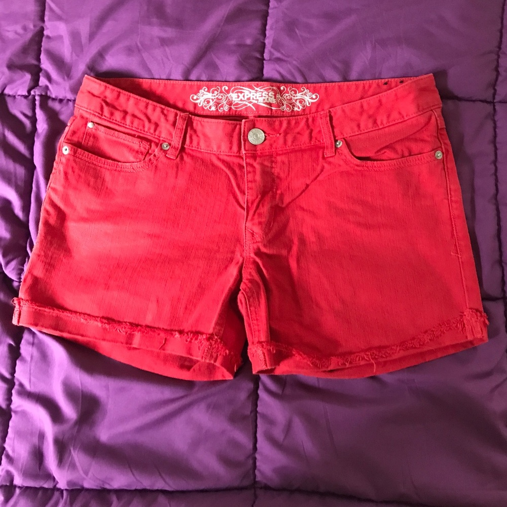 Express Denim Shorts